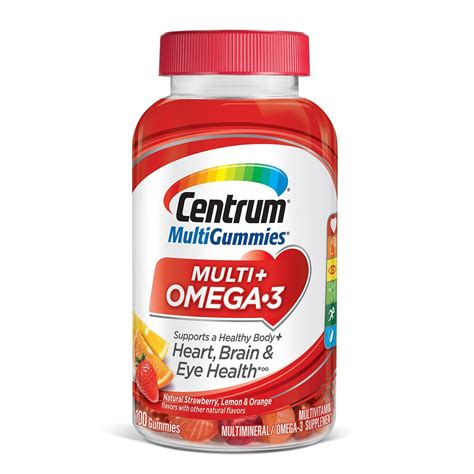 men's omega 3 multivitamin|centrum omega 3 multigummies.